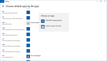 Choose an app