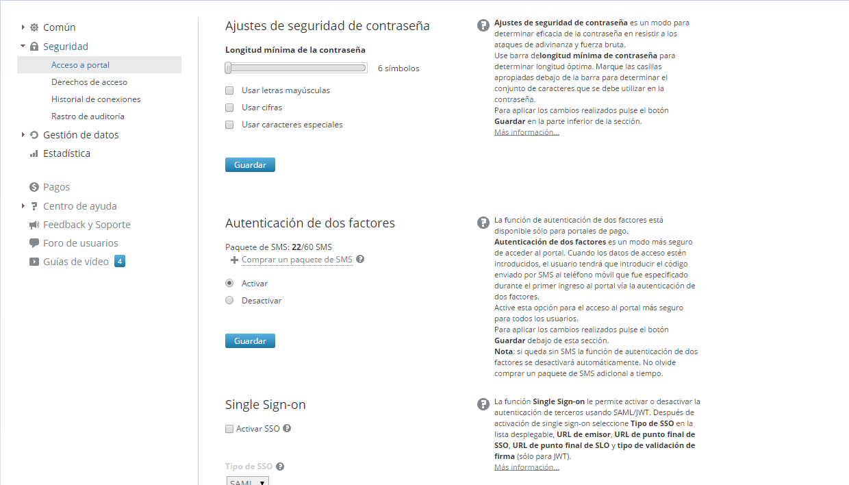 Controlar acceso a portal