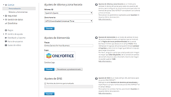 Personalizar Portal