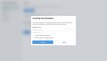Managing Spaces