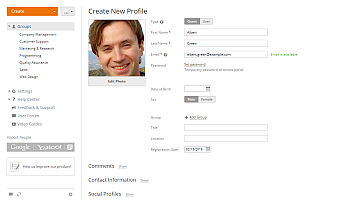Comment inviter des personnes à votre office en ligne? Créer un nouveau invité