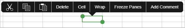 Menu contextuel
