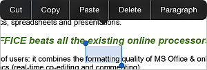 Menu contextuel