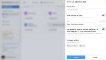 Ajouter un lien