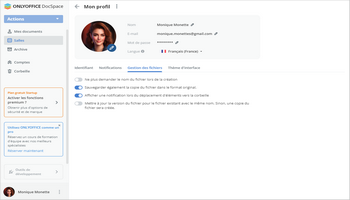 Gestion de fichiers