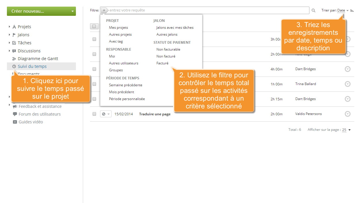Comment effectuer le suivi du temps de travail efficacement ? Etape 2