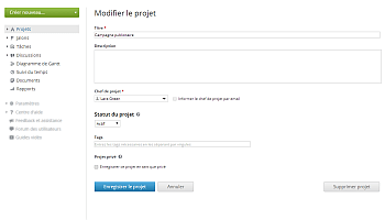 Comment restreindre l'accès à votre projet ? Etape 3