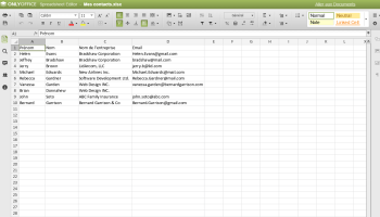 Comment créer un fichier CSV ? Etape 2