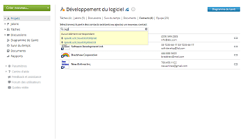Comment lier votre projet avec un contact CRM ? Etape 3