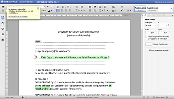 Comment écrire et éditer un document texte collaborativement ? Etape 4