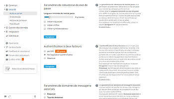How to use two-factor authentication on portals?