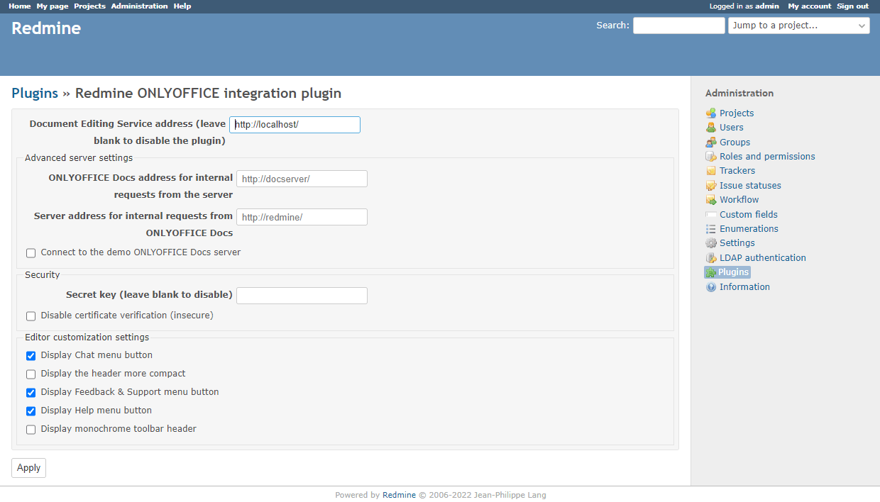 ONLYOFFICE_configure