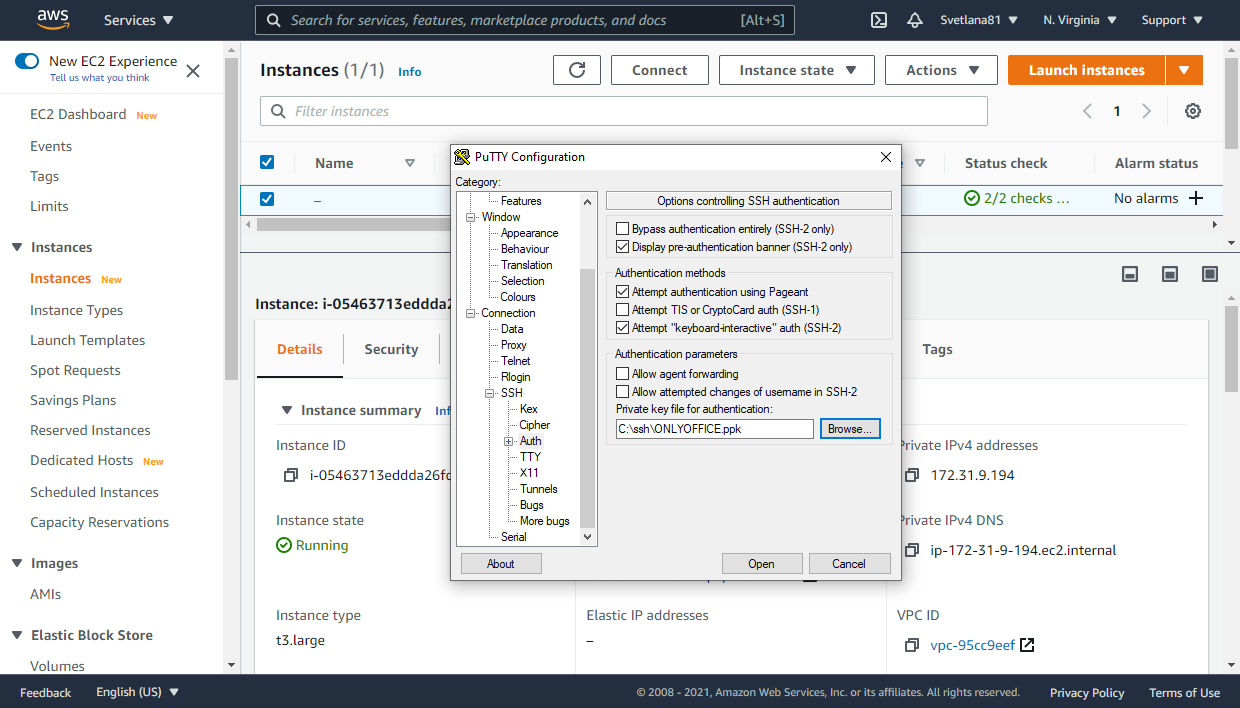 Se connecter au serveur en SSH
