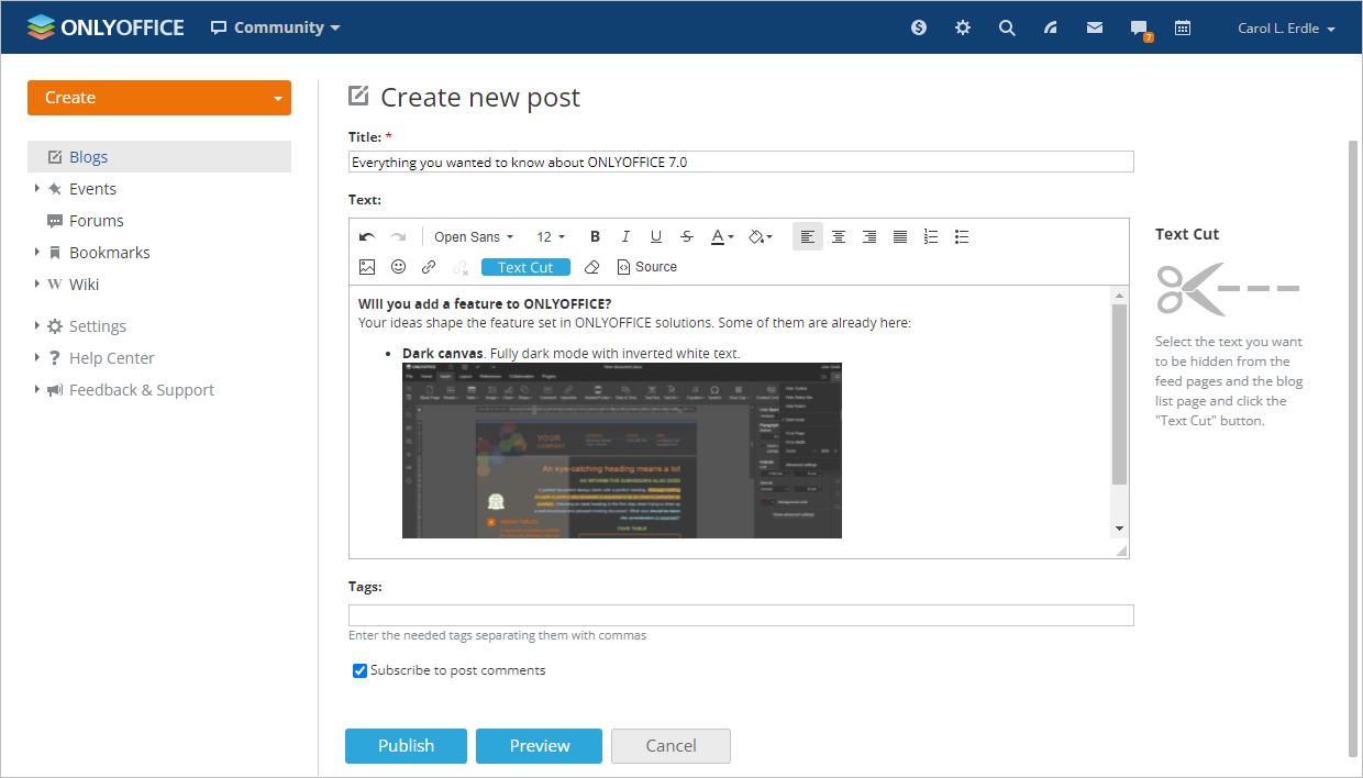 Maintaining Blog