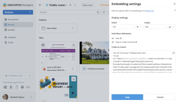 Embedding