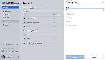 Adding Groups