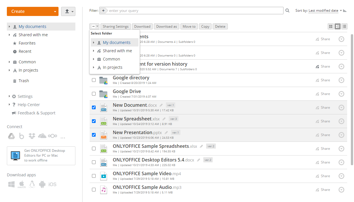 Managing Files