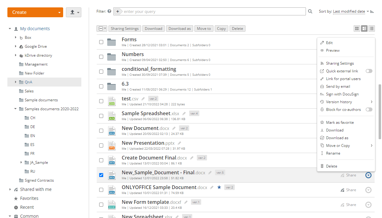 Managing Files