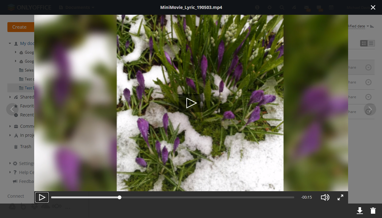 Viewing Video File