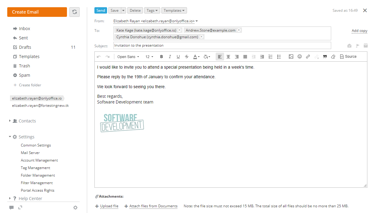 Create Mail