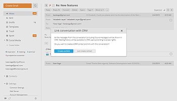 Create a new CRM Contact