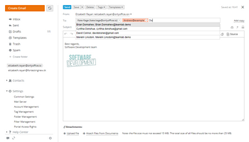 Add Multiple Email Addresses