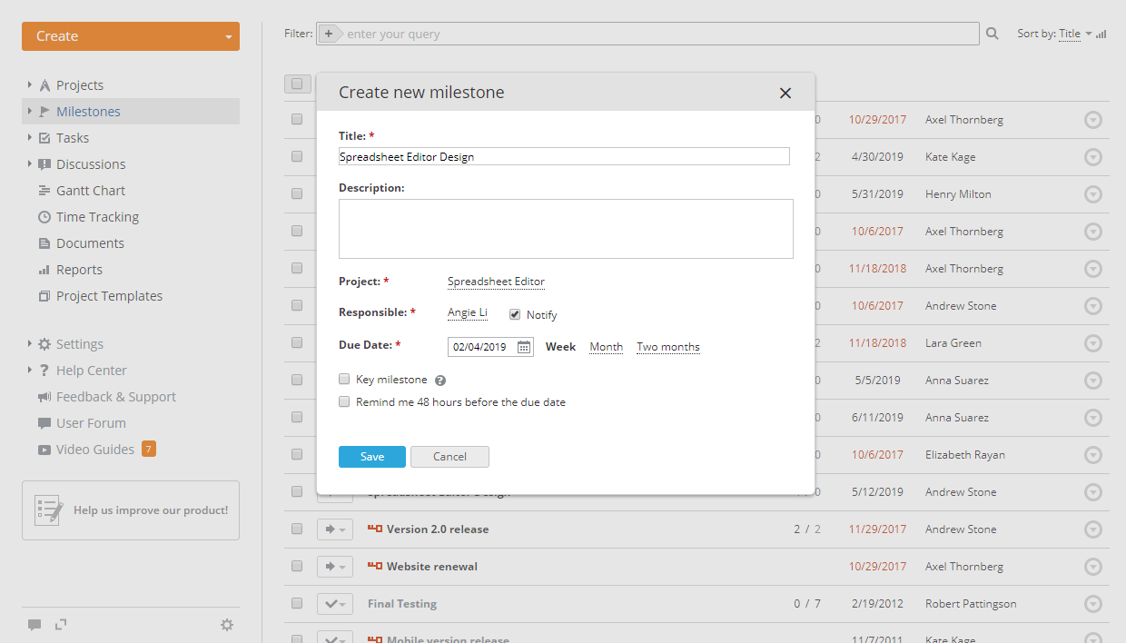 Schedule Workflow