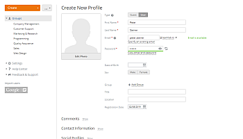 Adding Users