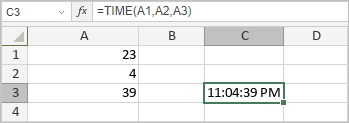 time result