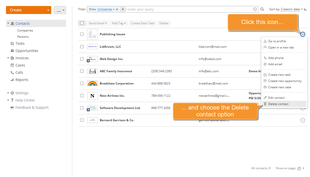 How to keep your contacts up-to-date? Step 6