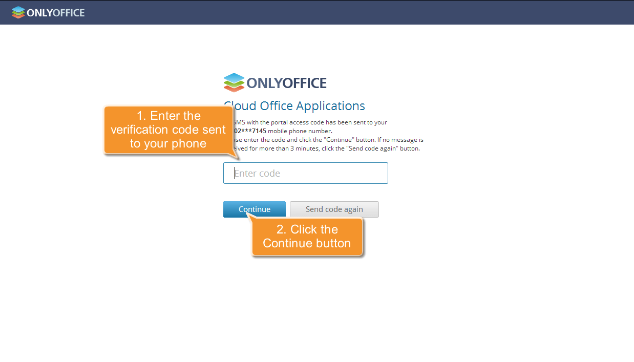 How to use two-factor authentication on portals?