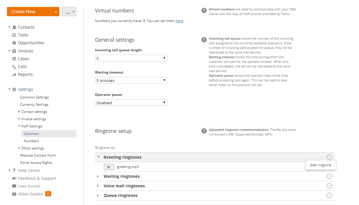 How to call your customers directly from your CRM? Step 4