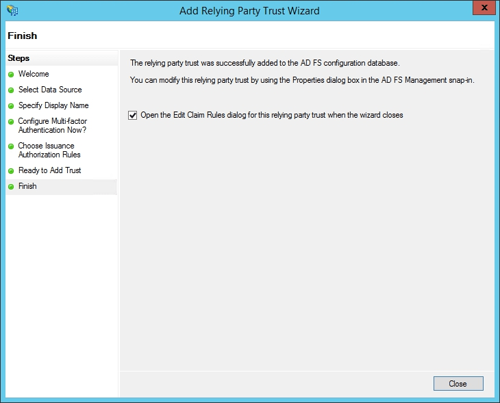 How to configure ONLYOFFICE SP and AD FS IdP