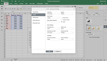 how to make a chart in excel Step 3