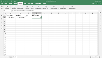 if and excel Step 1