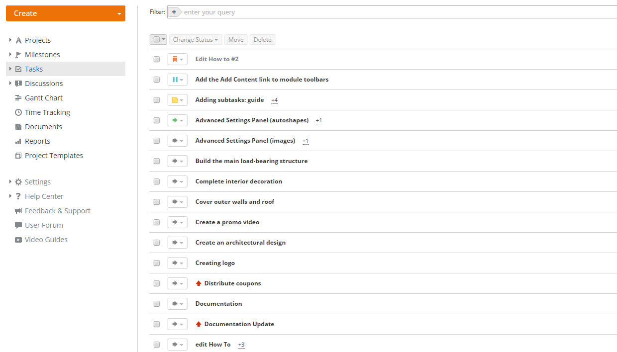 How to create custom task statuses? Step 3