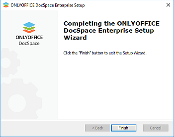 How to deploy ONLYOFFICE DocSpace Enterprise for Windows on a local server? Step 3