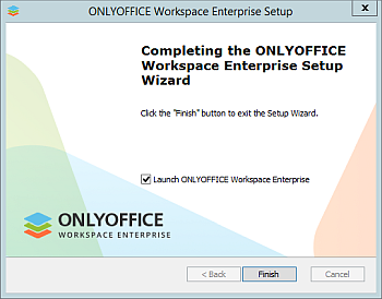 How to deploy ONLYOFFICE Workspace Enterprise Edition for Windows on a local server? Step 3