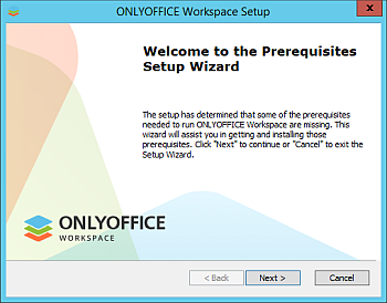 How to deploy ONLYOFFICE Workspace for Windows on a local server? Step 2