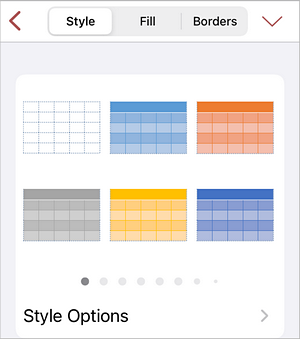 Style Options