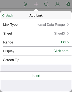 Internal Hyperlink