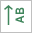 Rotate Text Up icon