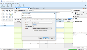 Exporting Calendar - Mozilla Thunderbird