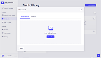 Add new assets