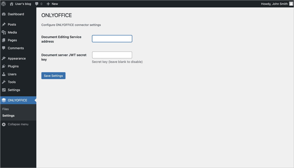configure