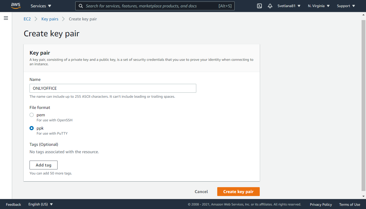 Launch your ONLYOFFICE instance