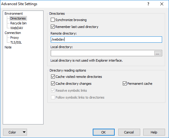 WebDAV client