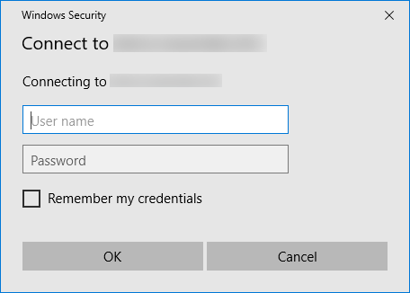 Map network drive