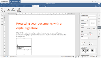 Signature line