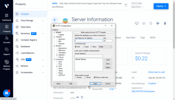 Connect to your server via SSH